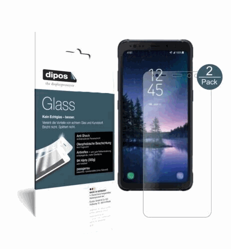 2x 9H Matte Screen Protector for Samsung Galaxy S8 ACTIVE – Anti-Glare, Shatterproof