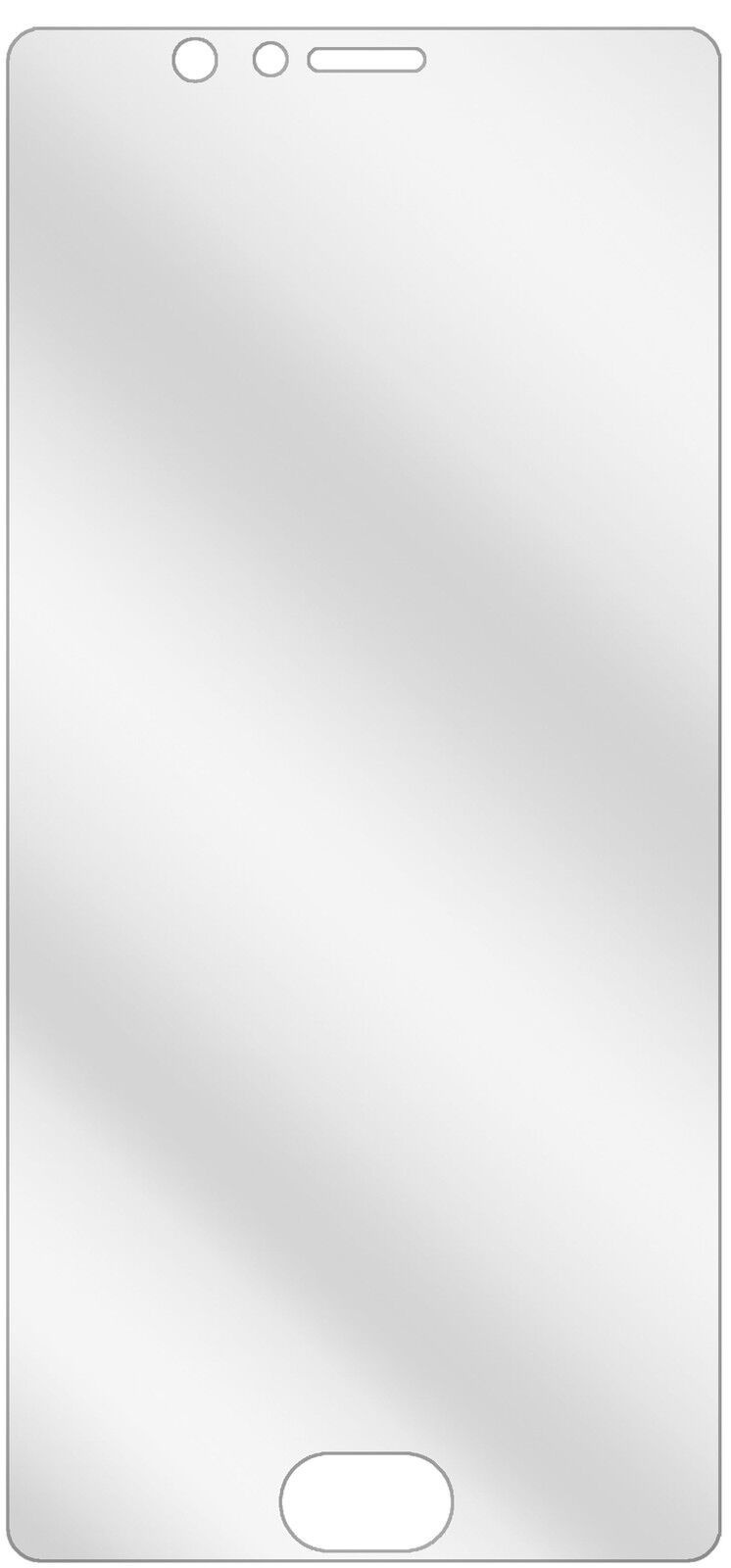 6x Schutzfolie klar für ZTE Nubia M2 Display-Schutzfolie