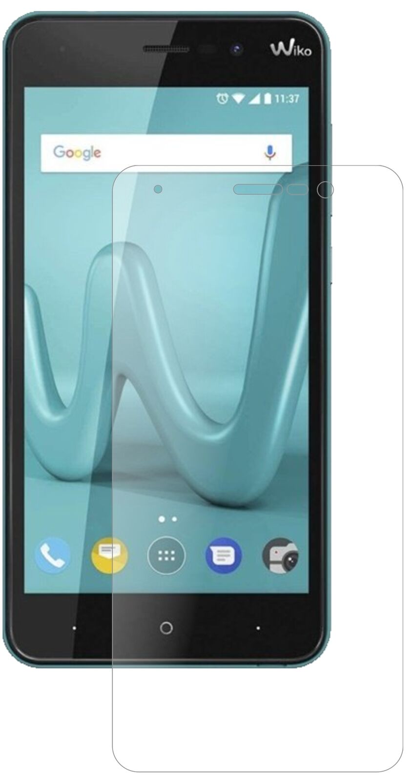 1x 9H Matte Screen Protector for Wiko Lenny 4 Tempered Glass