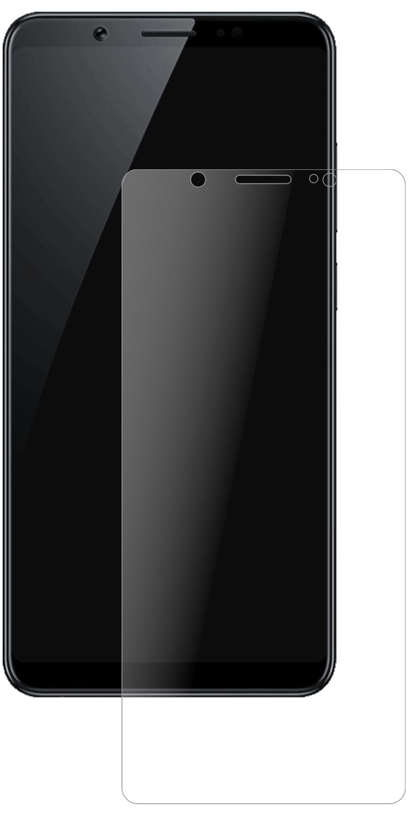 1x 9H Schutzfolie matt für Vivo V7+ Panzerfolie