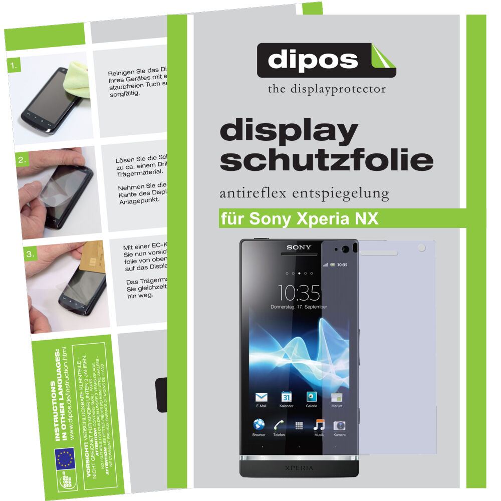 dipos 2x Matte Screen Protector for Sony Xperia NX