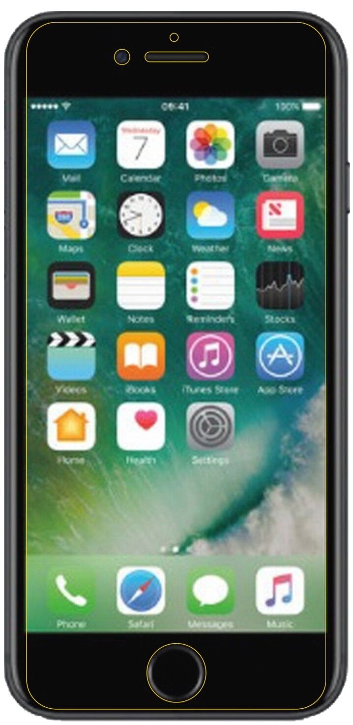 1x 9H Matte Screen Protector for Apple iPhone 8 Plus Tempered Glass