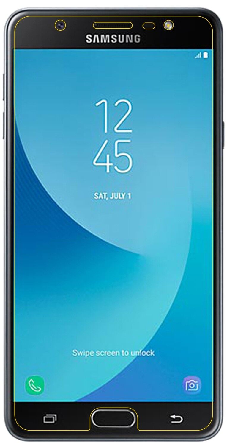 1x 9H Screen Protector for Samsung Galaxy J7 Max Tempered Glass