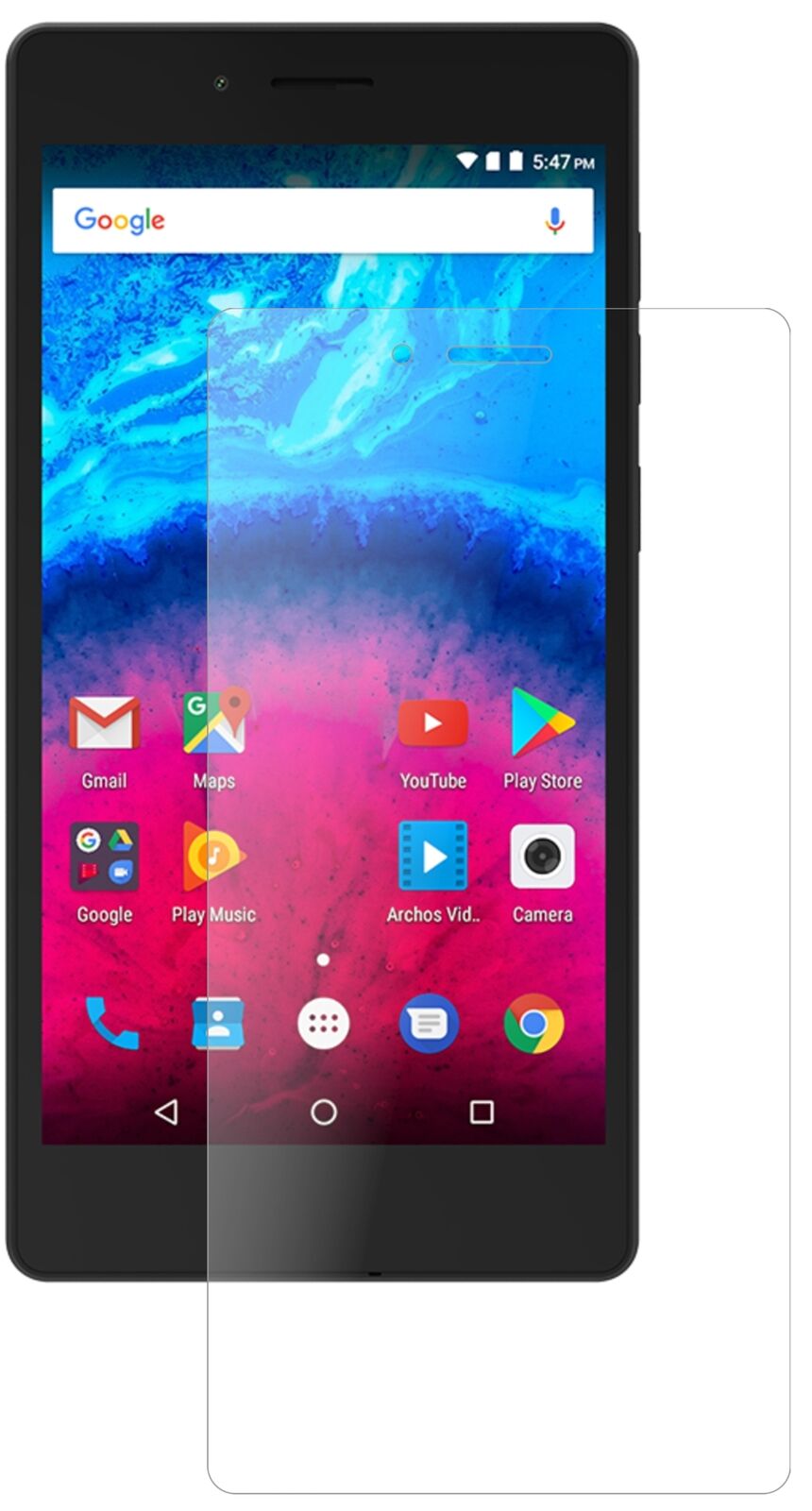 1x 9H Matte Screen Protector for Archos 50 Core 5.0 inch Tempered Glass Film
