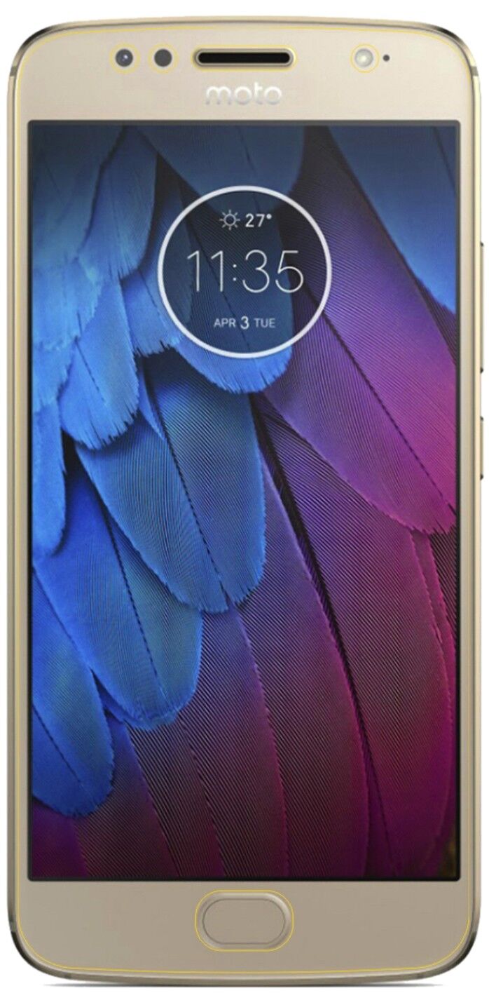 1x 9H Schutzfolie matt für Motorola Moto G5s Panzerfolie