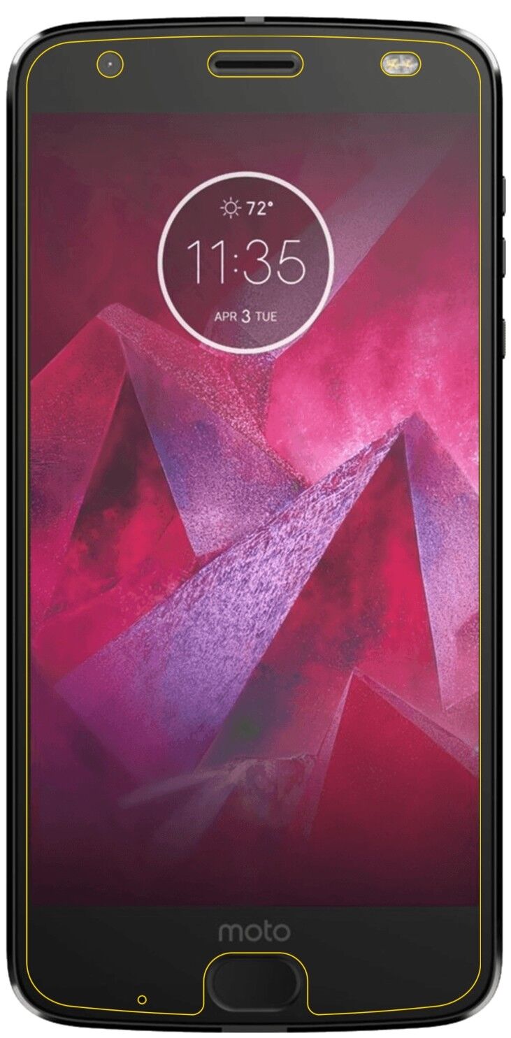 1x 9H Screen Protector for Lenovo Moto Z2 Play Tempered Glass