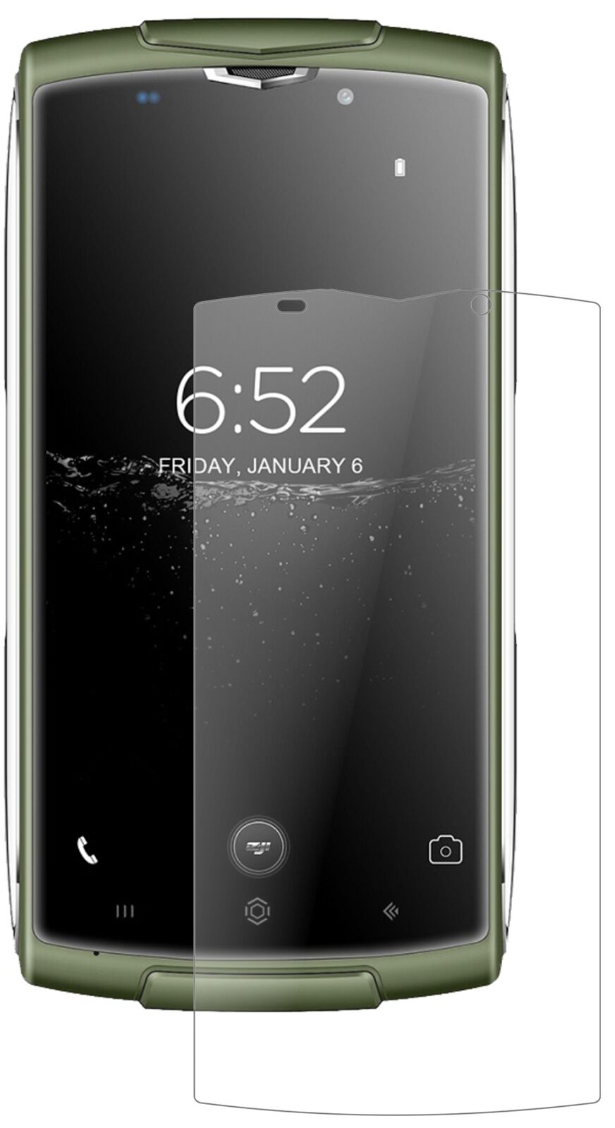 1x 9H Matte Screen Protector for Homtom Zoji Z7 Tempered Glass Film