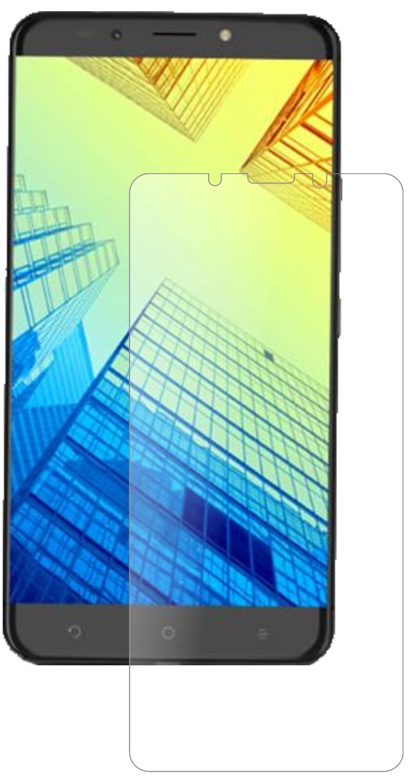 1x 9H Matte Screen Protector for Alcatel A7 XL Tempered Glass