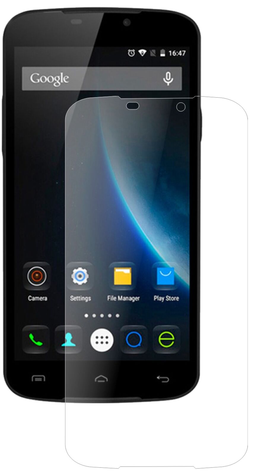 1x 9H Matte Screen Protector for Doogee X6 Pro Tempered Glass