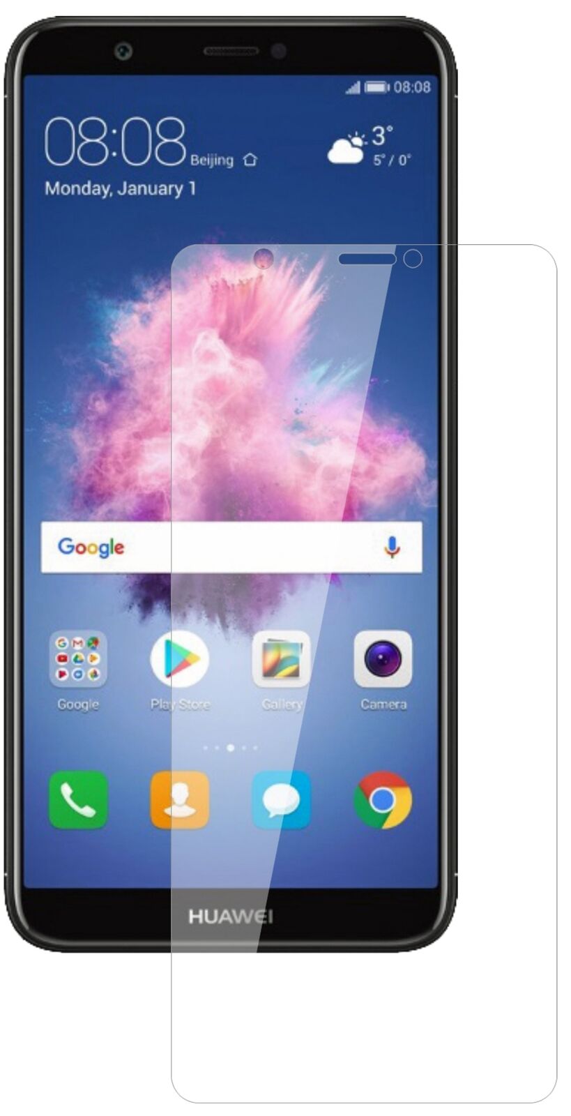 1x 9H Screen Protector for Huawei P smart