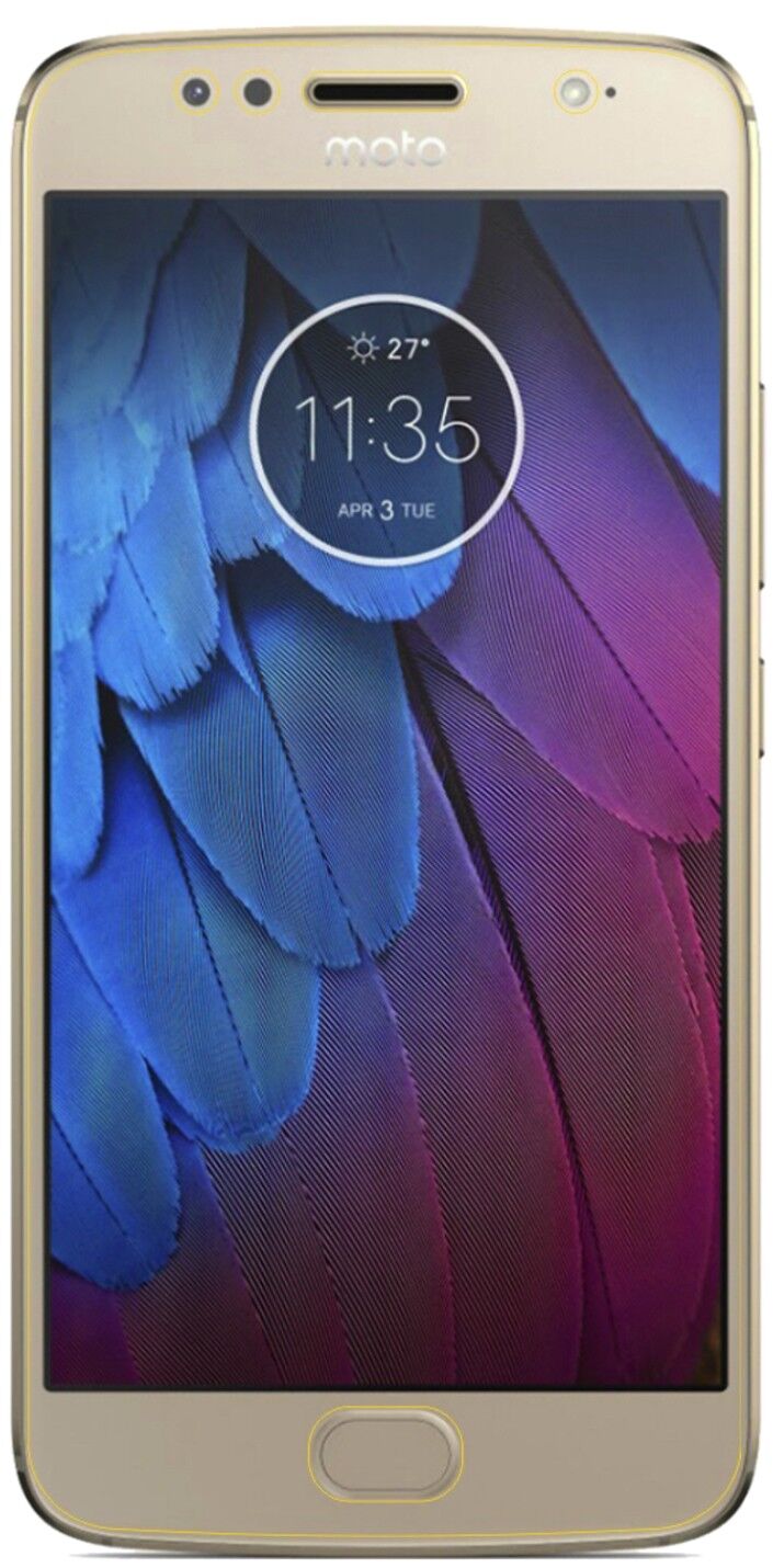 1x 9H Matte Screen Protector for Motorola Moto G5s Plus Tempered Glass