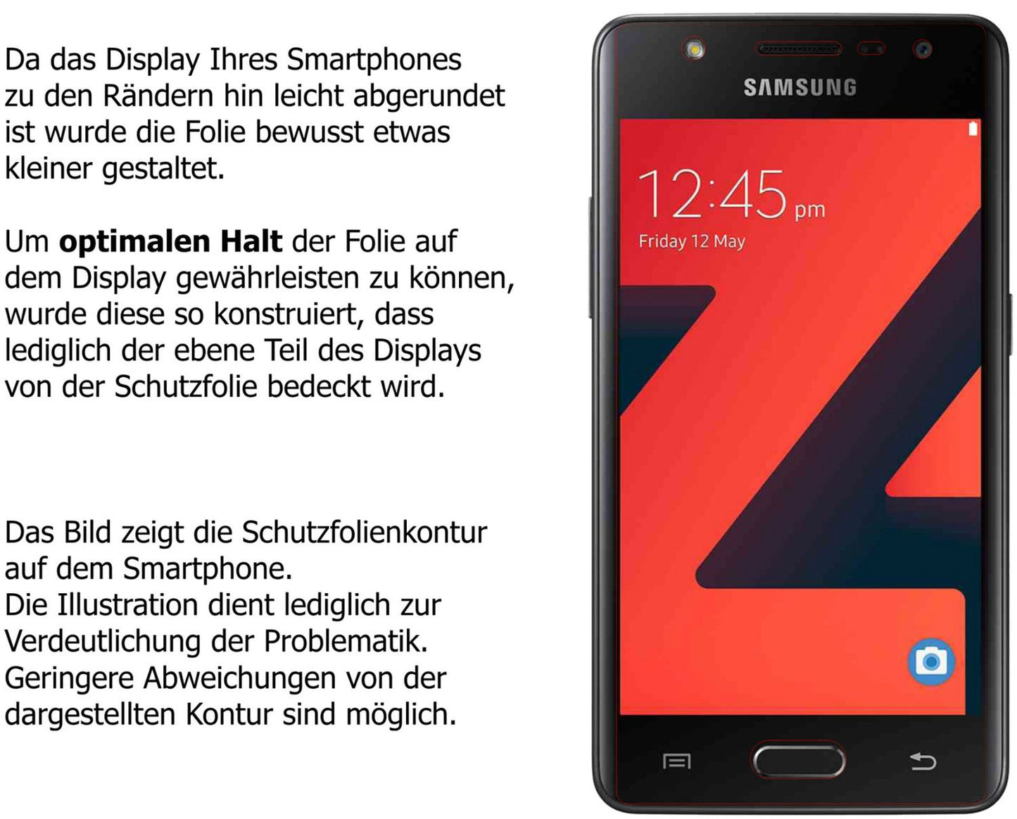 dipos 2x 9H Matte Screen Protector for Samsung Z4