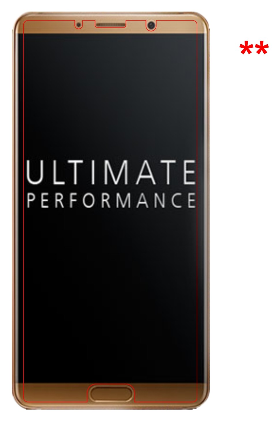 2x Schutzfolie klar für Huawei Mate 10 Display-Schutzfolie