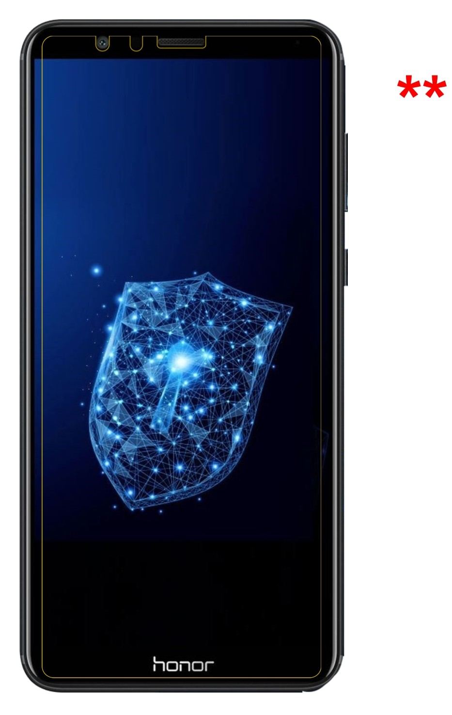 Schutzfolie mit optimaler Passform, zur Verwendung mit Hüllen geeignet
