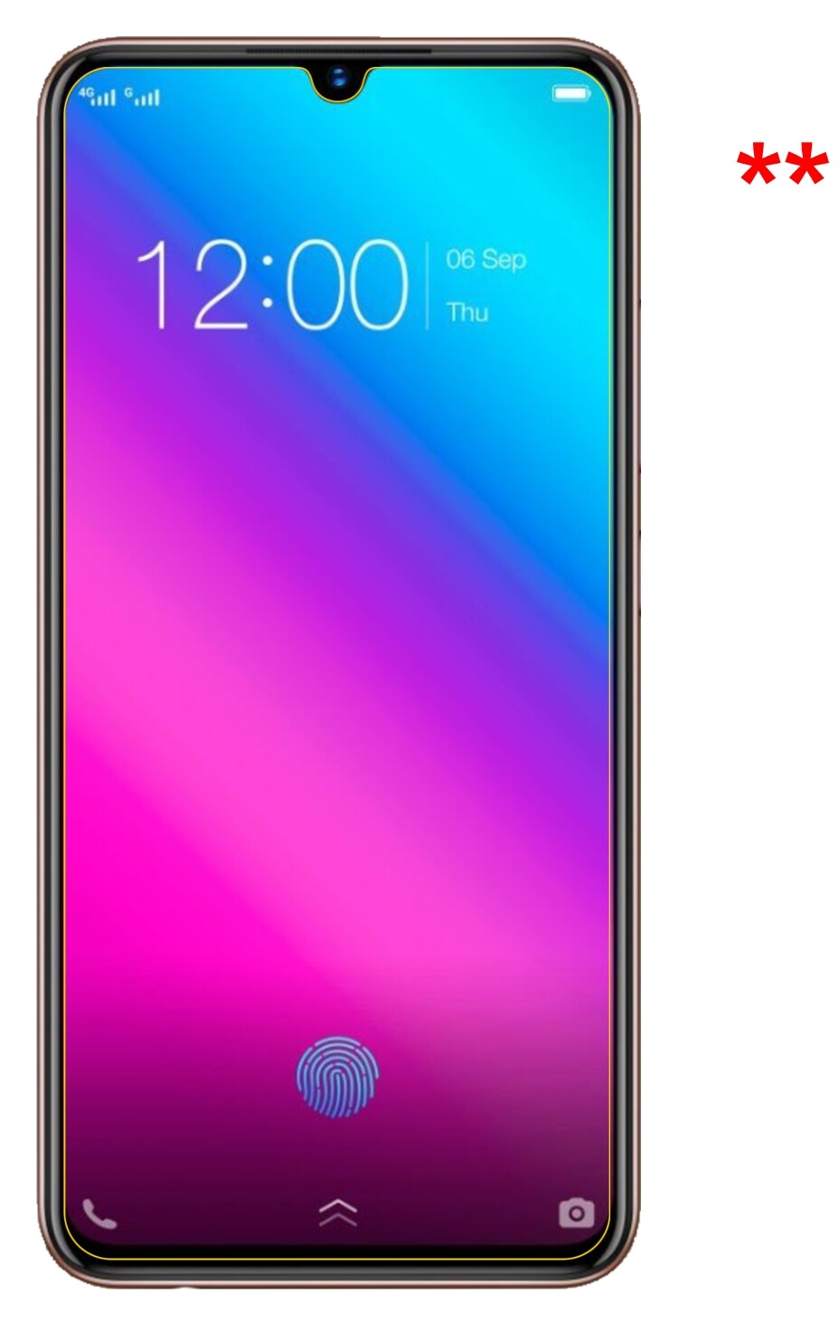 Dünne und klare Folie passend zugeschnitten für Vivo Y97