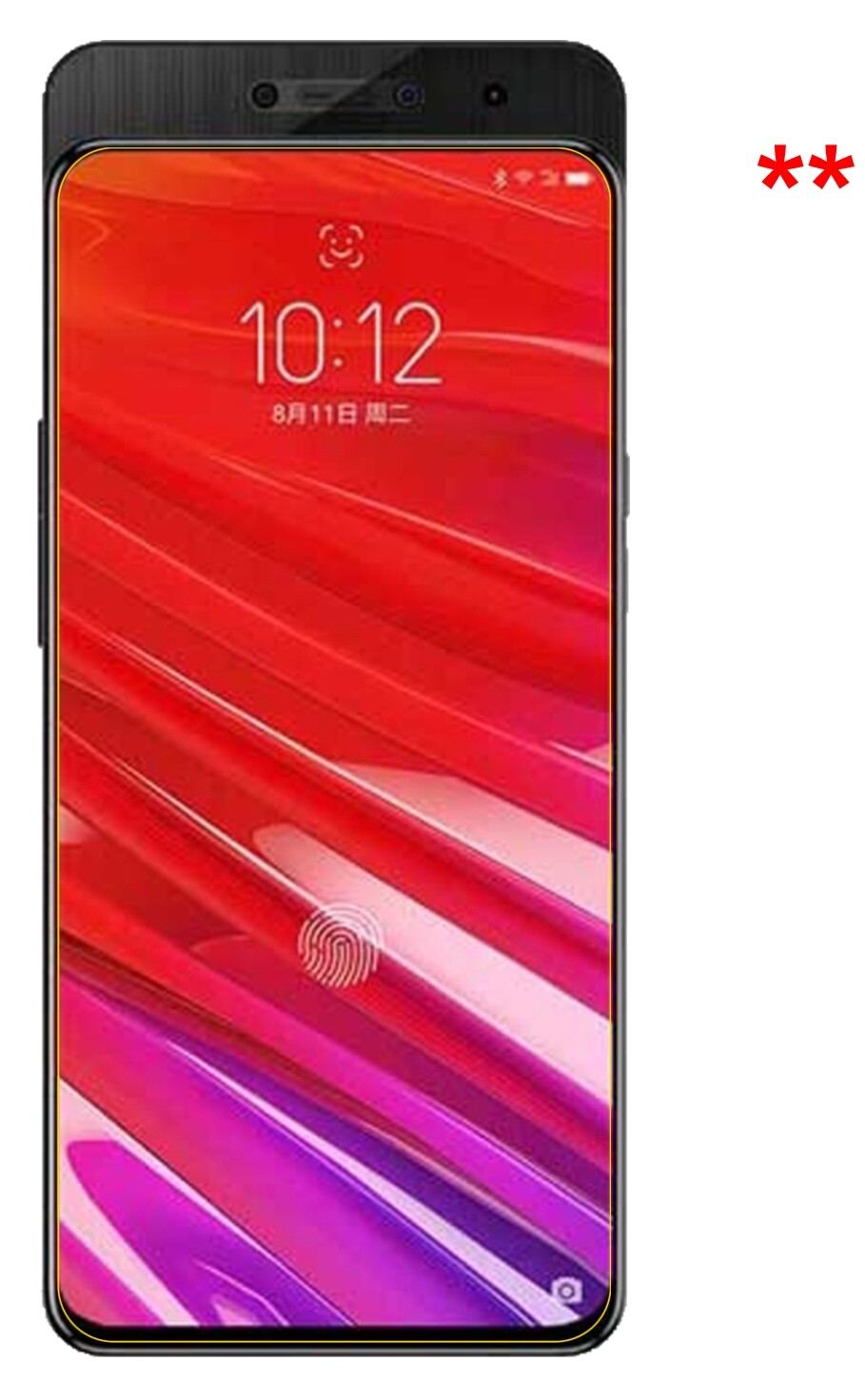 Screen Protector for Lenovo Z5 Pro GT Privacy Filter 4-Way Protection dipos