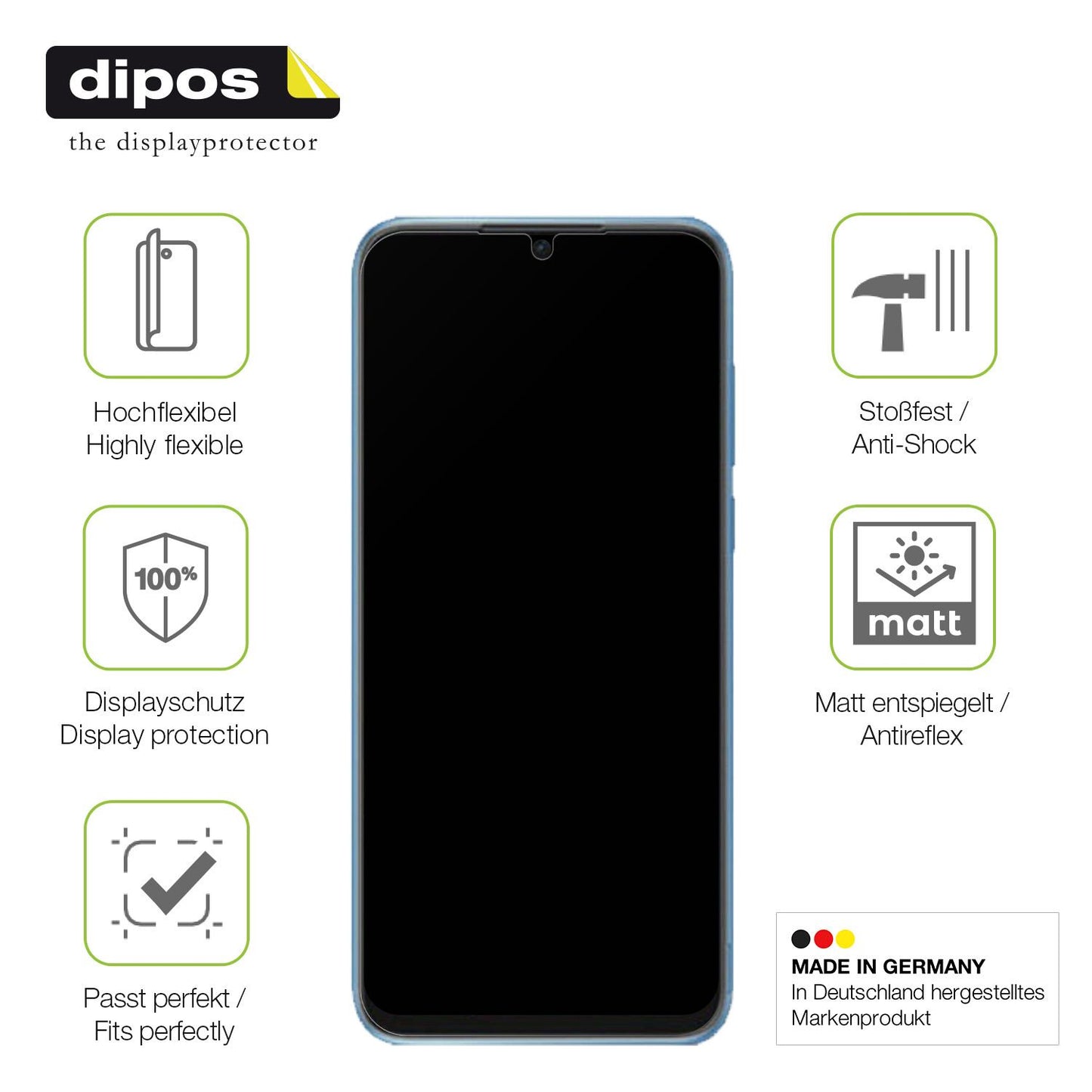 dipos FLEX 2x Matte Screen Protector for Oscal C60