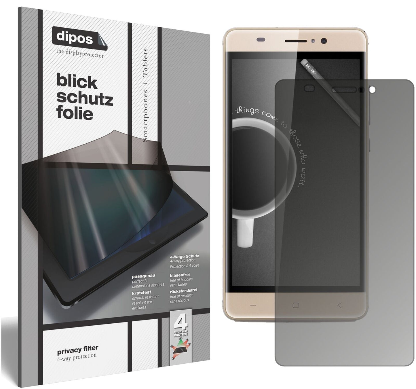dipos Privacy Screen Protector for Landvo XM300 Pro