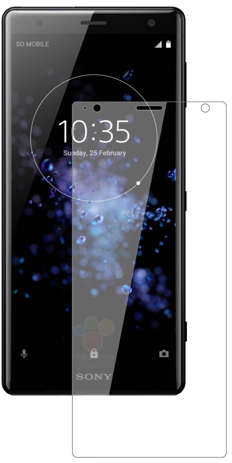 Schutzglasfolie mit optimaler Passform, zur Verwendung mit Hüllen geeignet