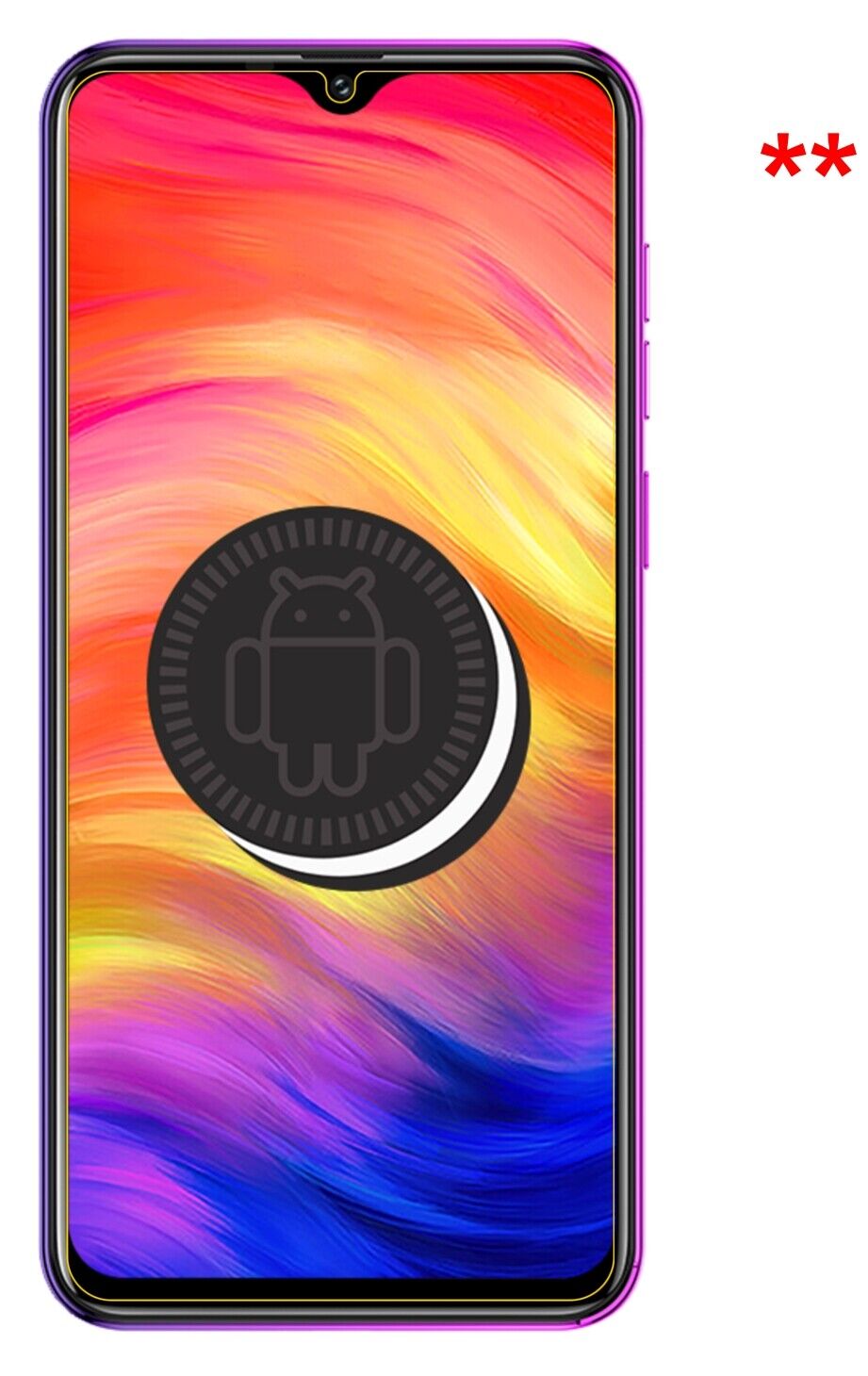 Privatsphäre-Schutz durch Sichtschutz-Folie passend zugeschnitten für Ulefone Note 7