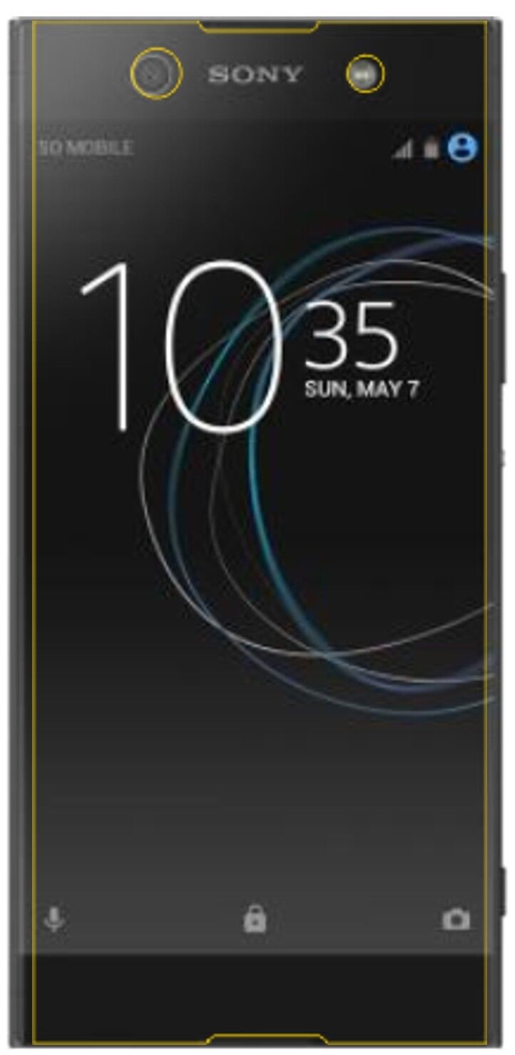 1x 9H Matte Screen Protector for Sony Xperia XA1 Ultra Tempered Glass