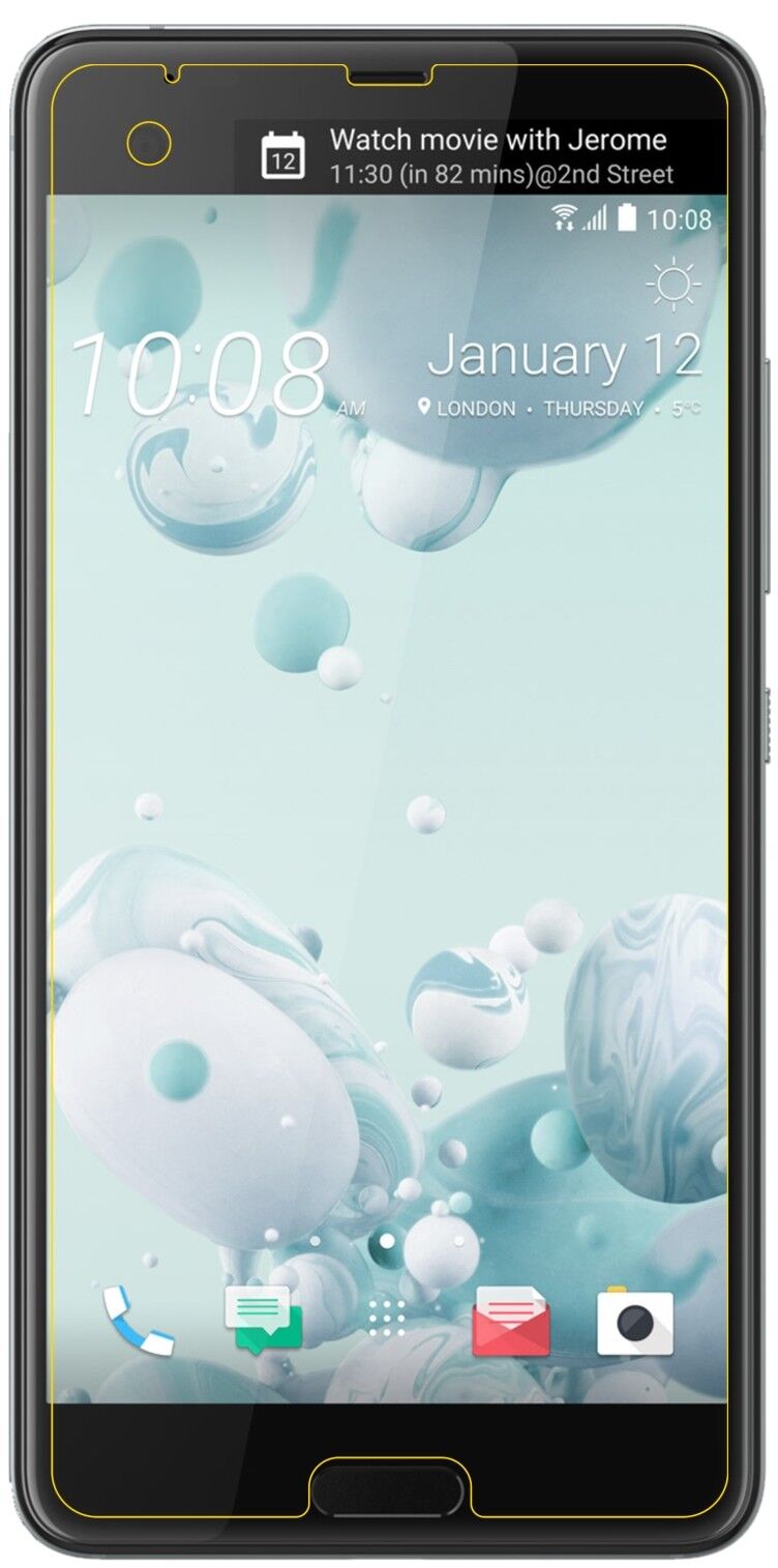 1x 9H Screen Protector for HTC U Ultra Tempered Glass