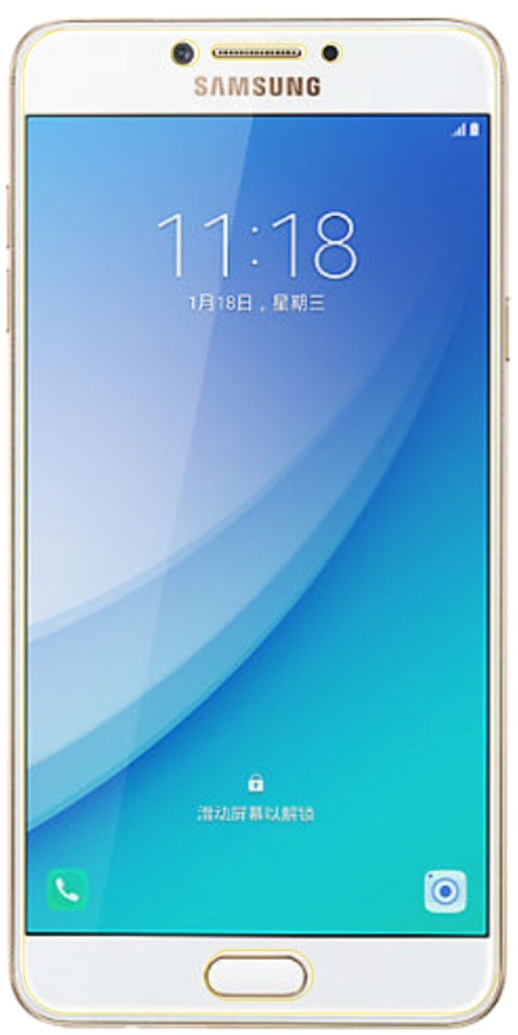 1x 9H Screen Protector for Samsung Galaxy C7 Pro Tempered Glass