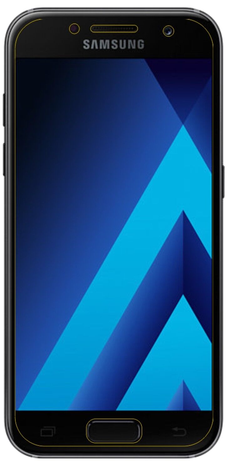 1x 9H Matte Screen Protector for Samsung Galaxy A5 (2017) Tempered Glass Film