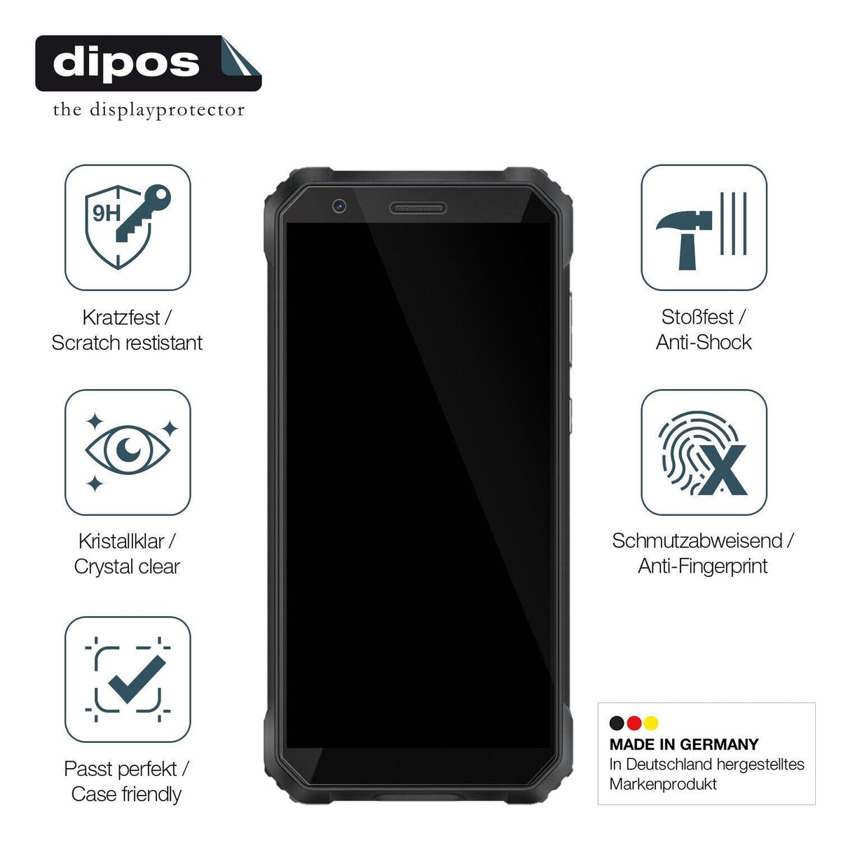 Screen Protector for Blackview S60 Pro Flexible Glass 9H dipos