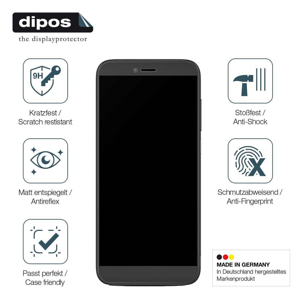Screen Protector for Coolpad Legacy SR matte Flexible Glass 9H dipos