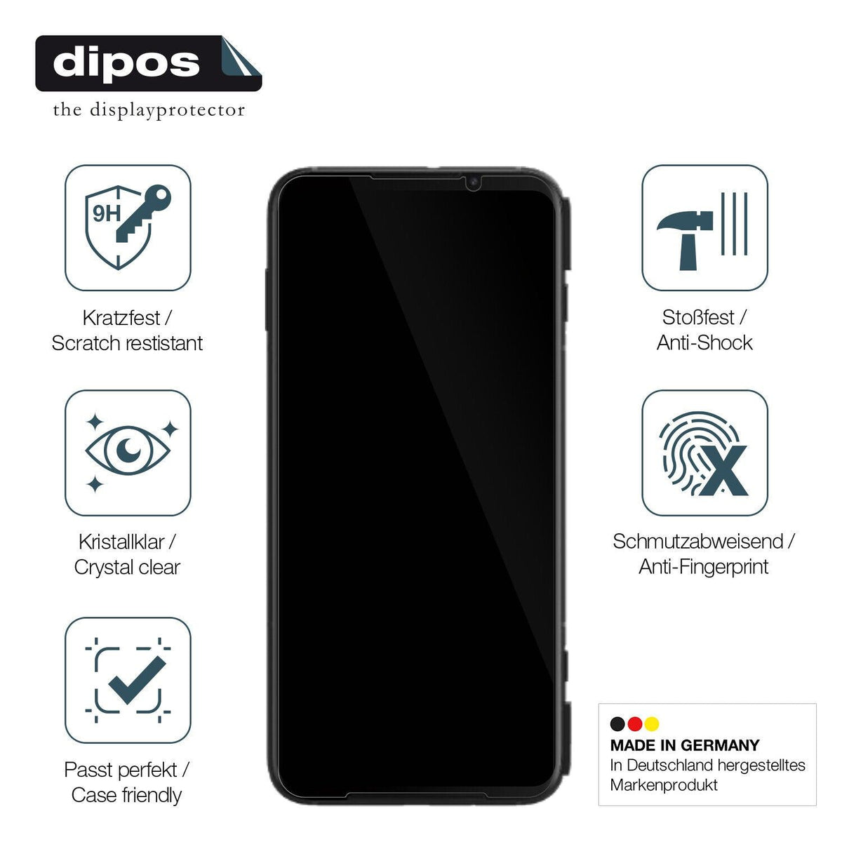 Screen Protector for Xiaomi Blackshark 3 Pro Flexible Glass 9H dipos