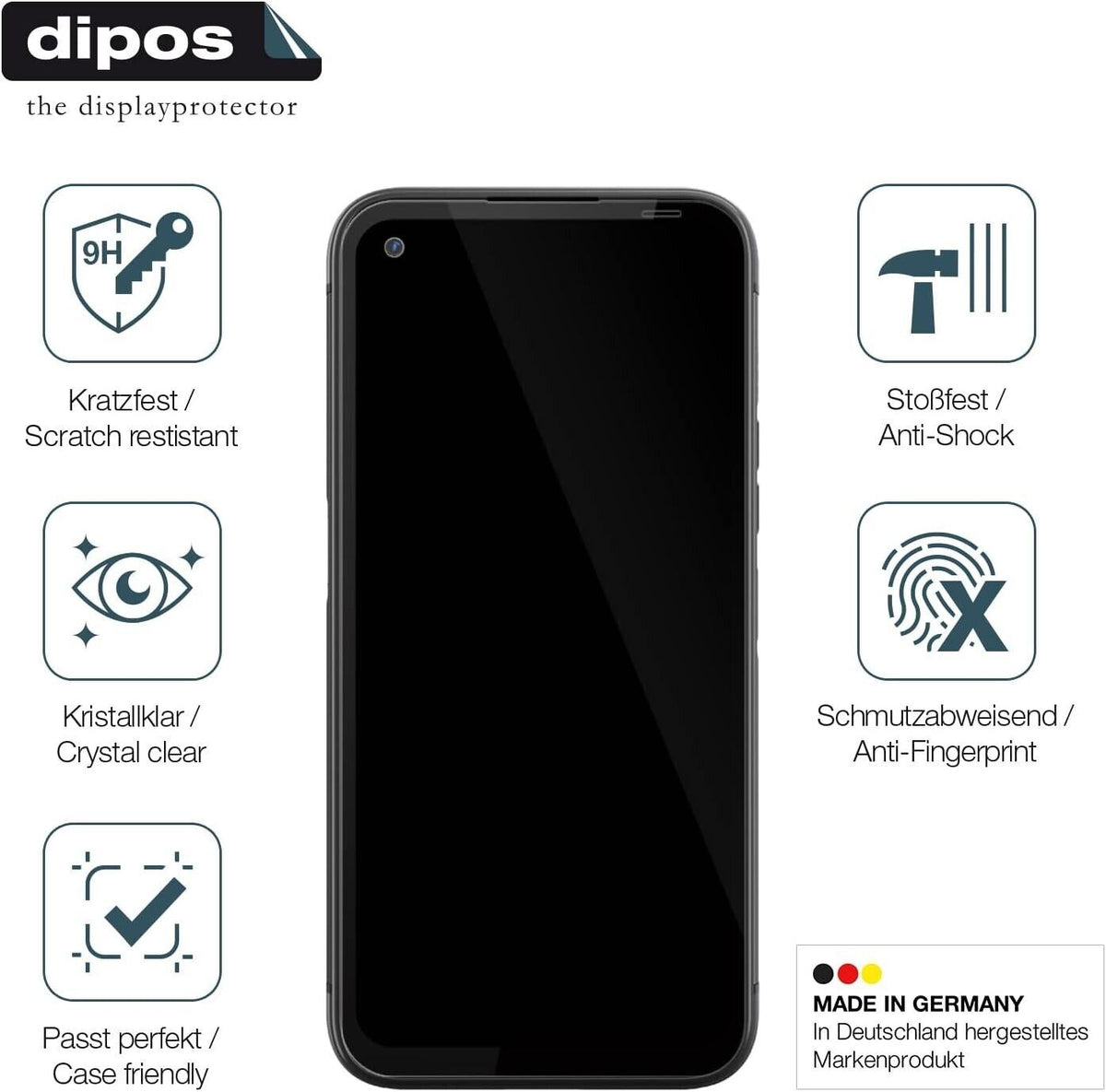 Screen Protector for Gigaset GX6 matte Flexible Glass 9H dipos