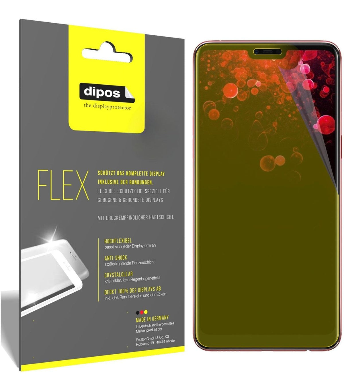 2x 3D Full Cover Screen Protector for Oppo F7
