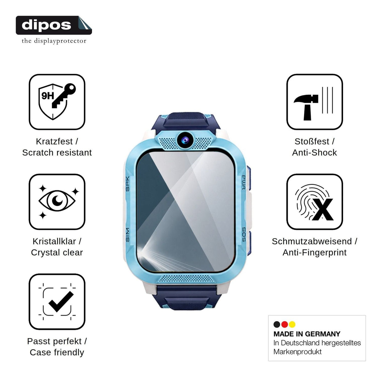 2x Screen Protector for Blackview Z40 Pro Flexible Glass 9H dipos