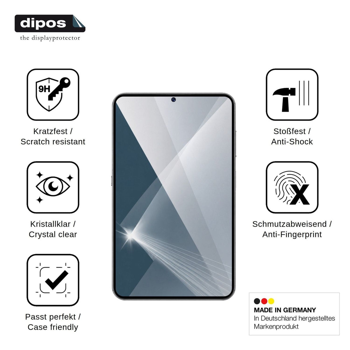 2x Screen Protector for Coolpad Cool X Wide Flexible Glass 9H dipos