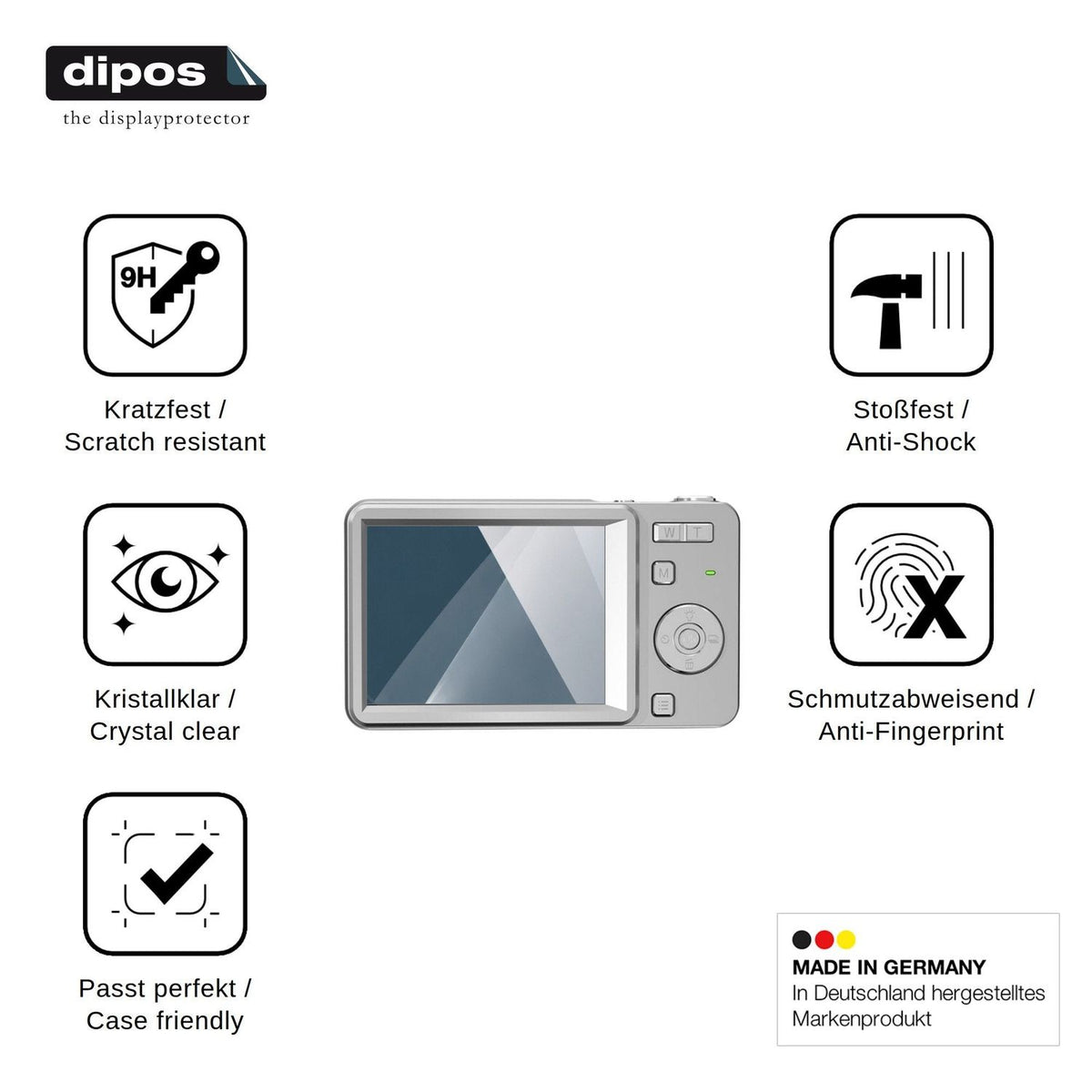2x Screen Protector for EfforPrac Slider Flexible Glass 9H dipos