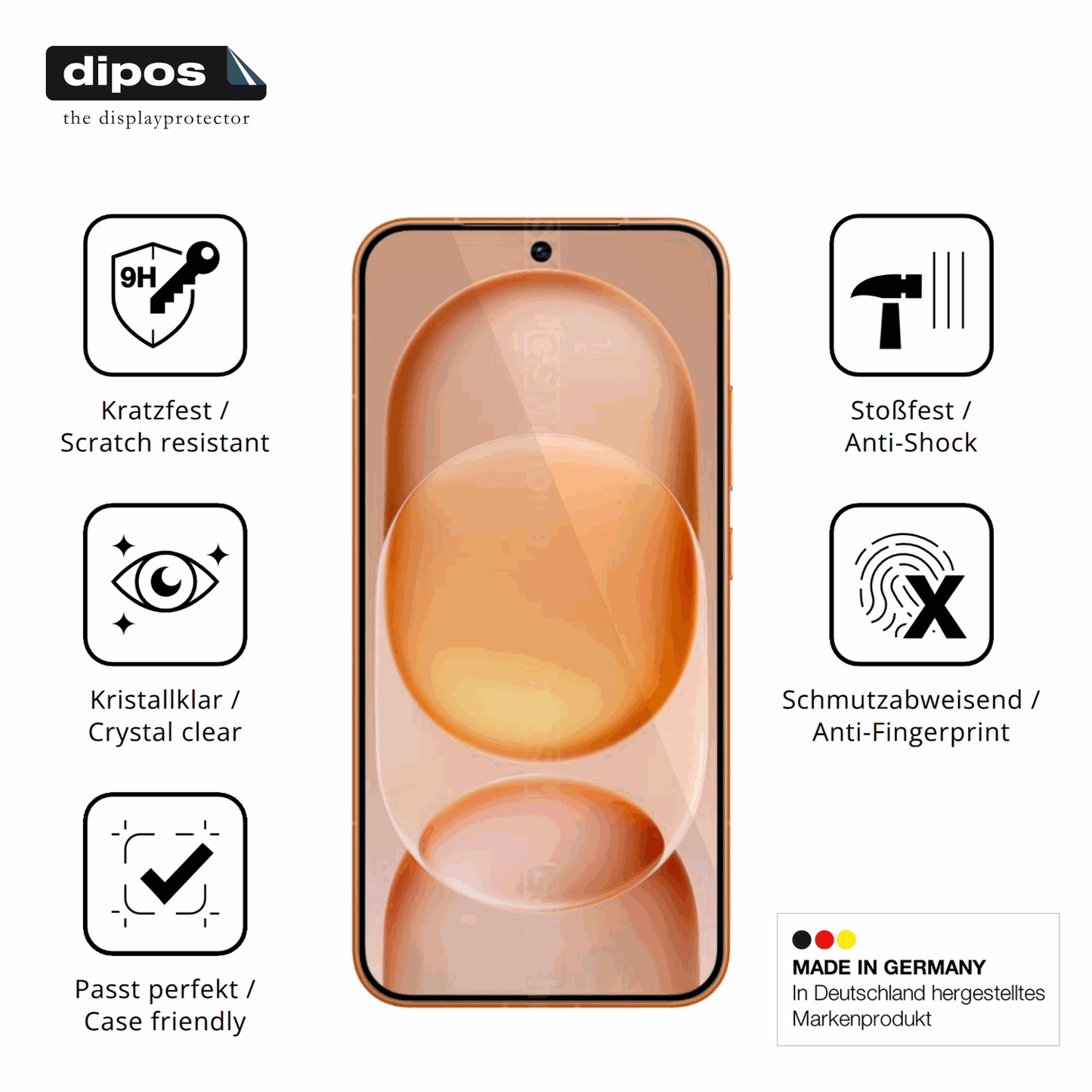 Displayschutz hergestellt in Deutschland, h�chste Qualit�t made in Germany