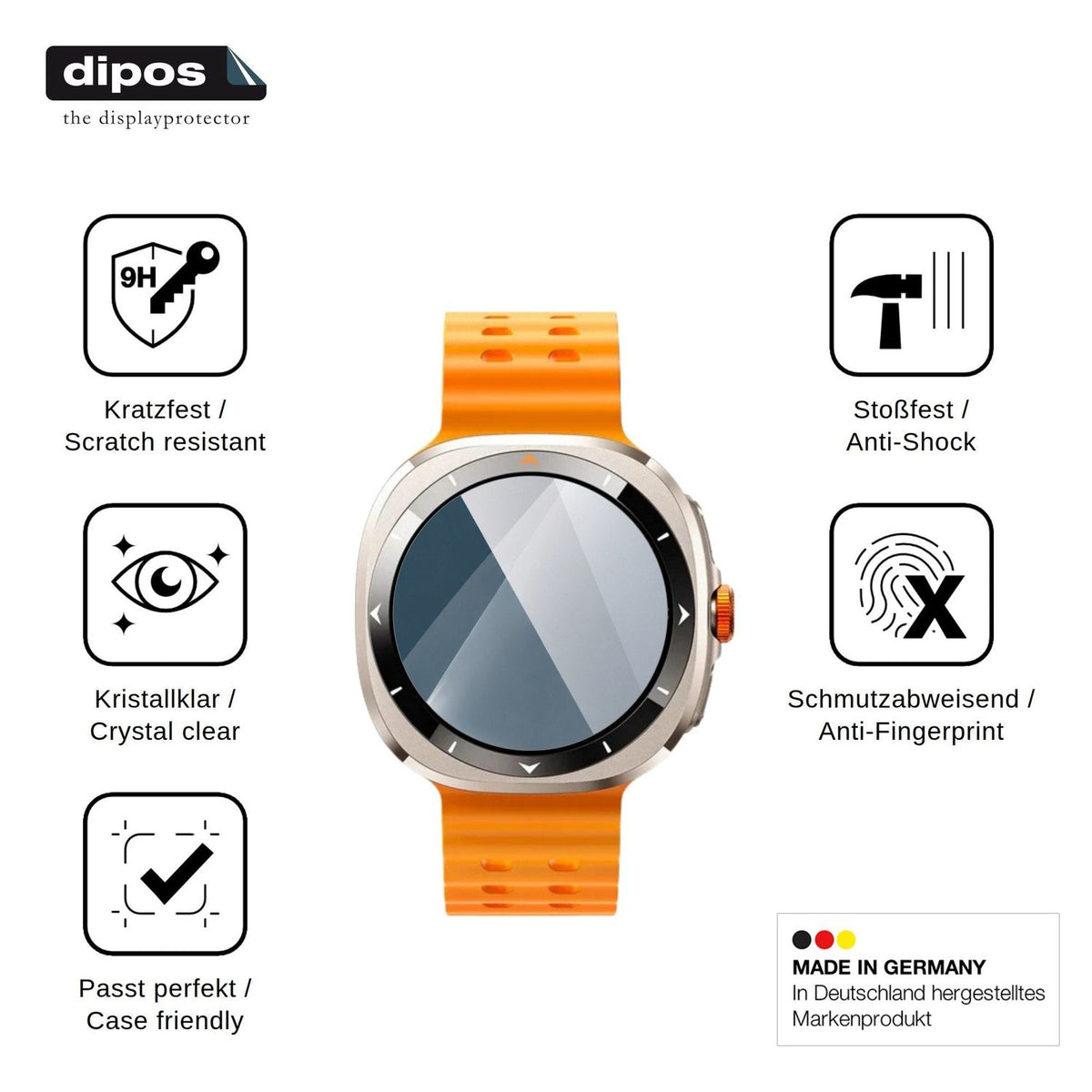 2x Screen Protector for Joyroom JR-FV2 Pro Flexible Glass 9H dipos