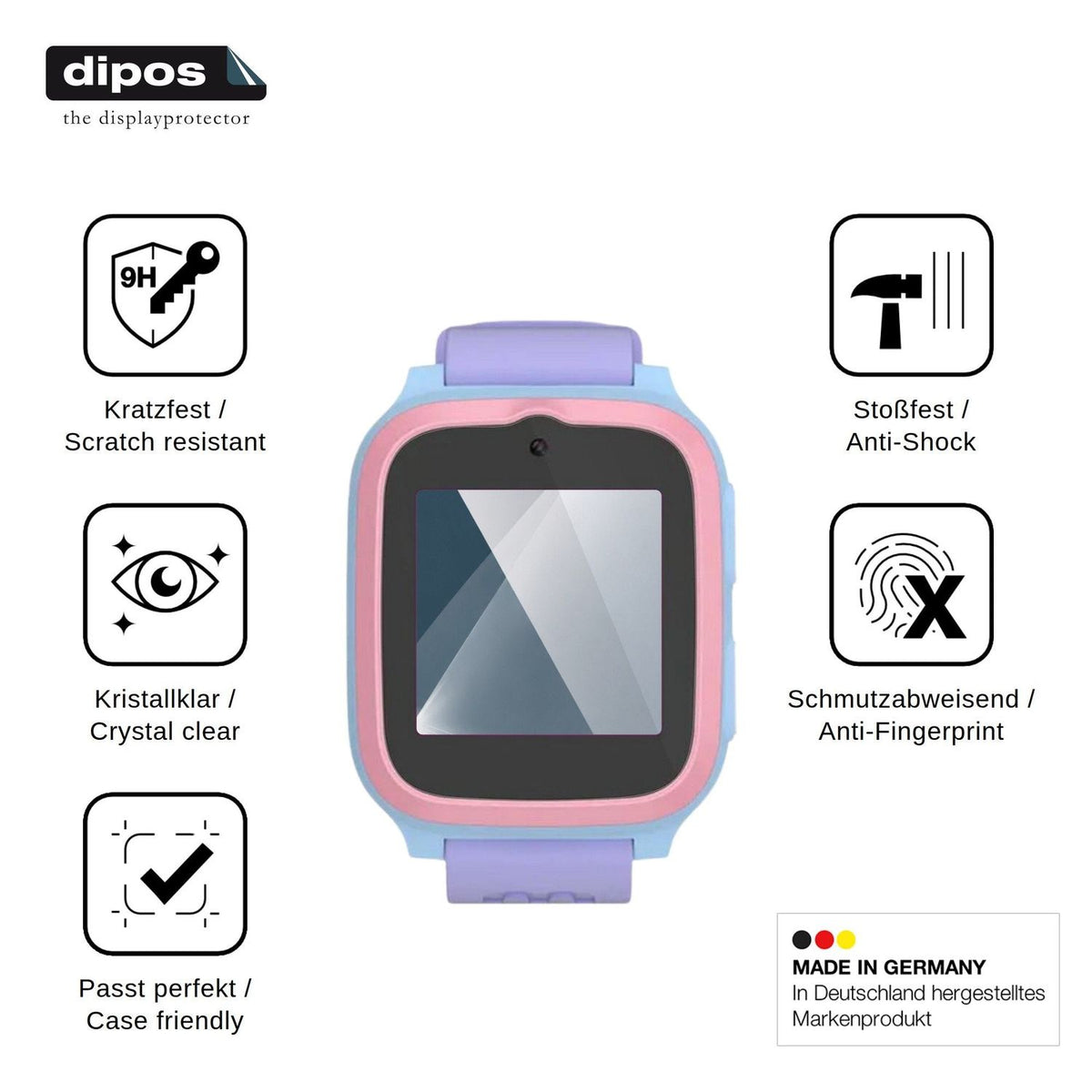 2x Screen Protector for MyFirst Fone S3 Flexible Glass 9H dipos