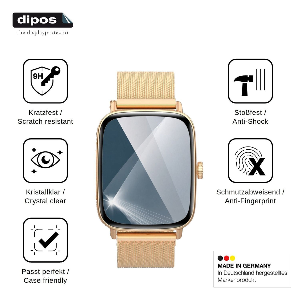 2x Screen Protector for Yoever IDW28 Flexible Glass 9H dipos