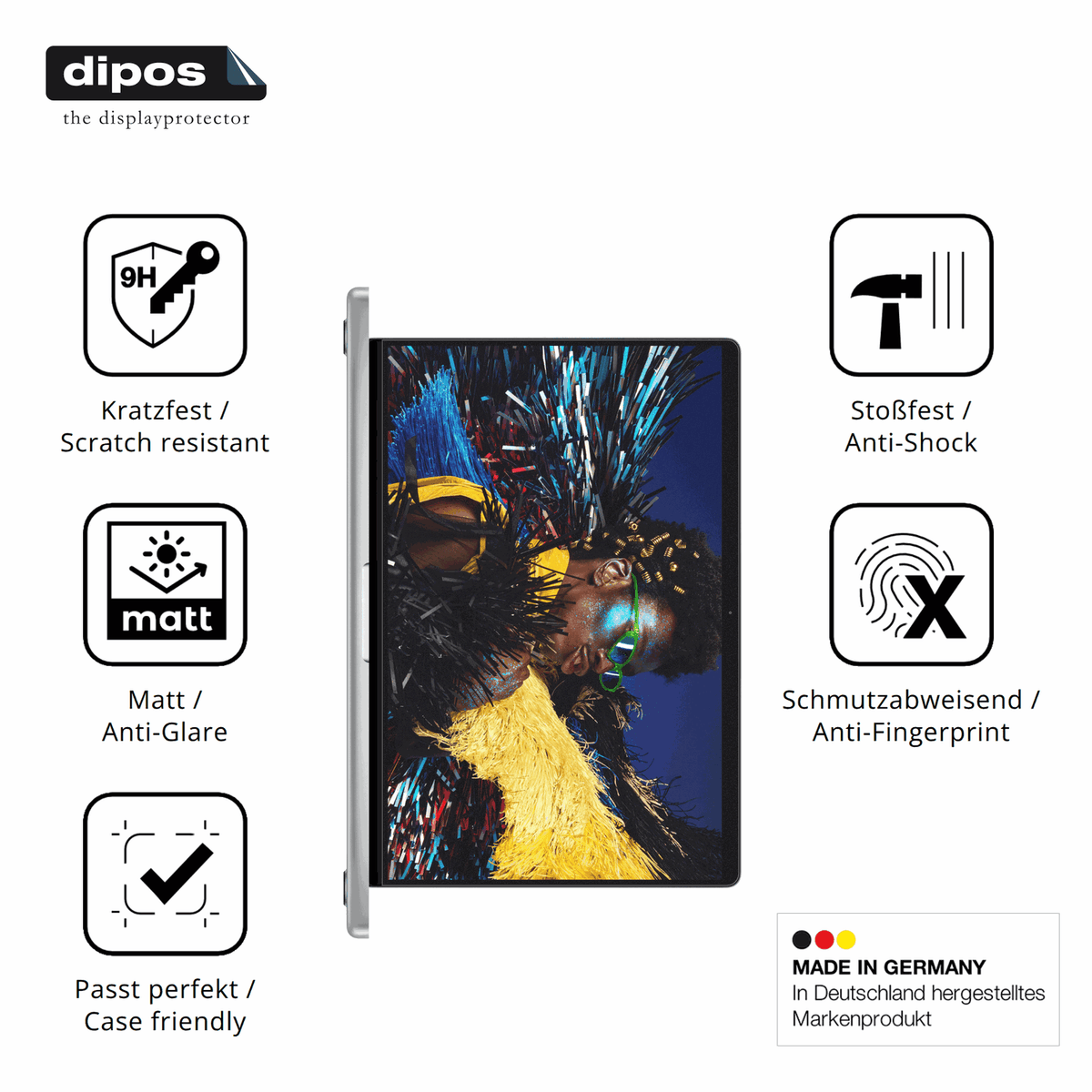 Displayschutz hergestellt in Deutschland, h�chste Qualit�t made in Germany