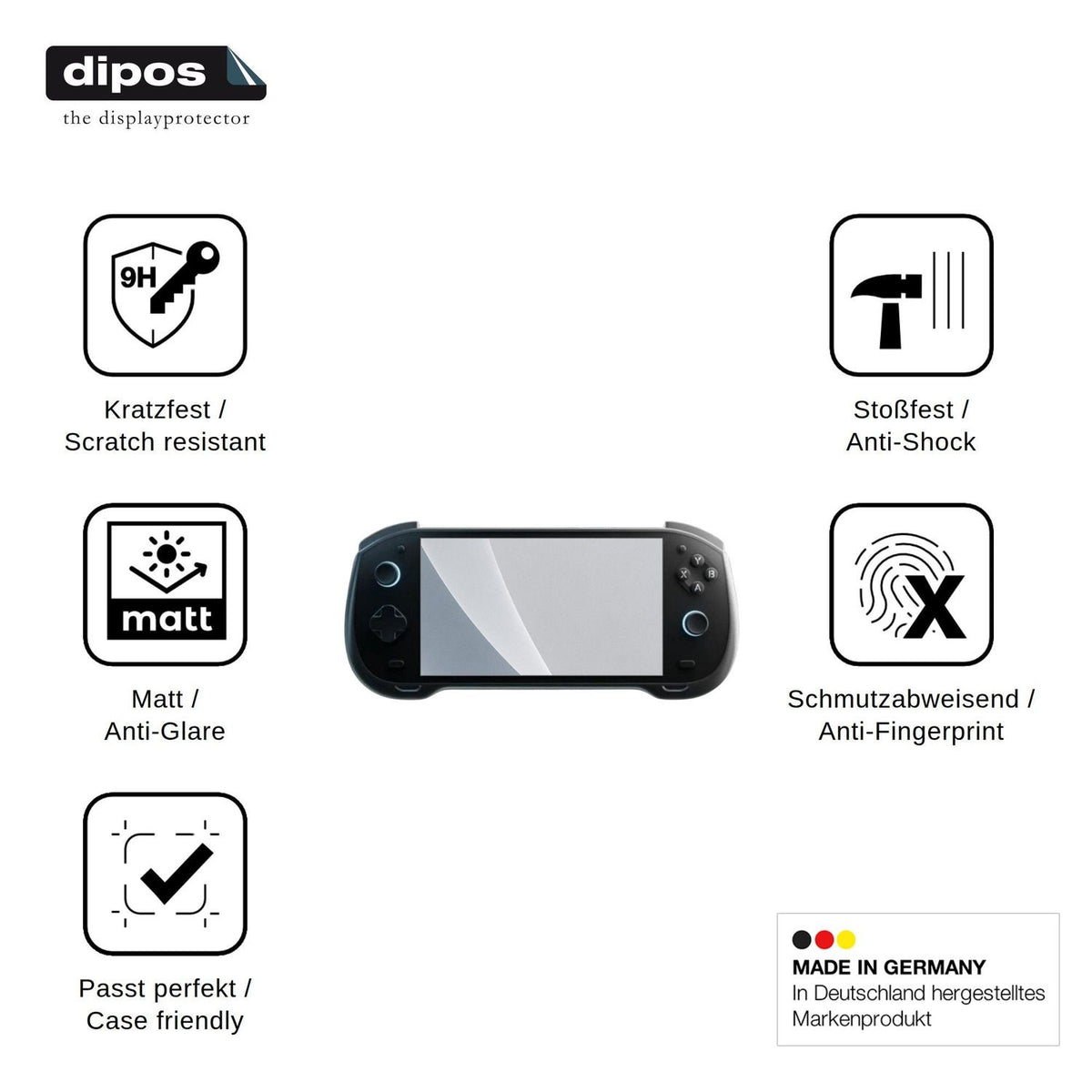 2x Screen Protector for Arc X1 matte Flexible Glass 9H dipos