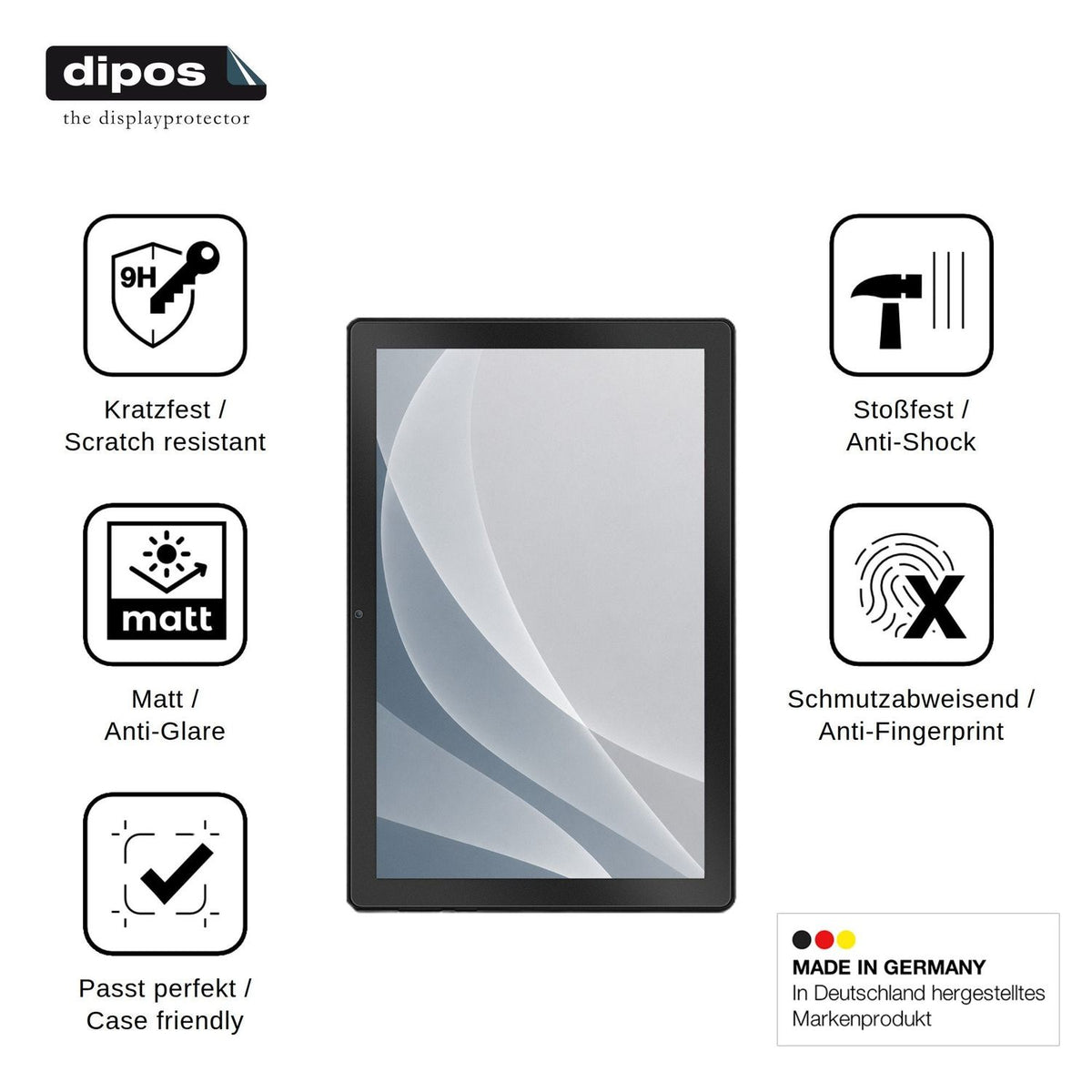 2x Screen Protector for Laptok Gemini AI matte Flexible Glass 9H dipos