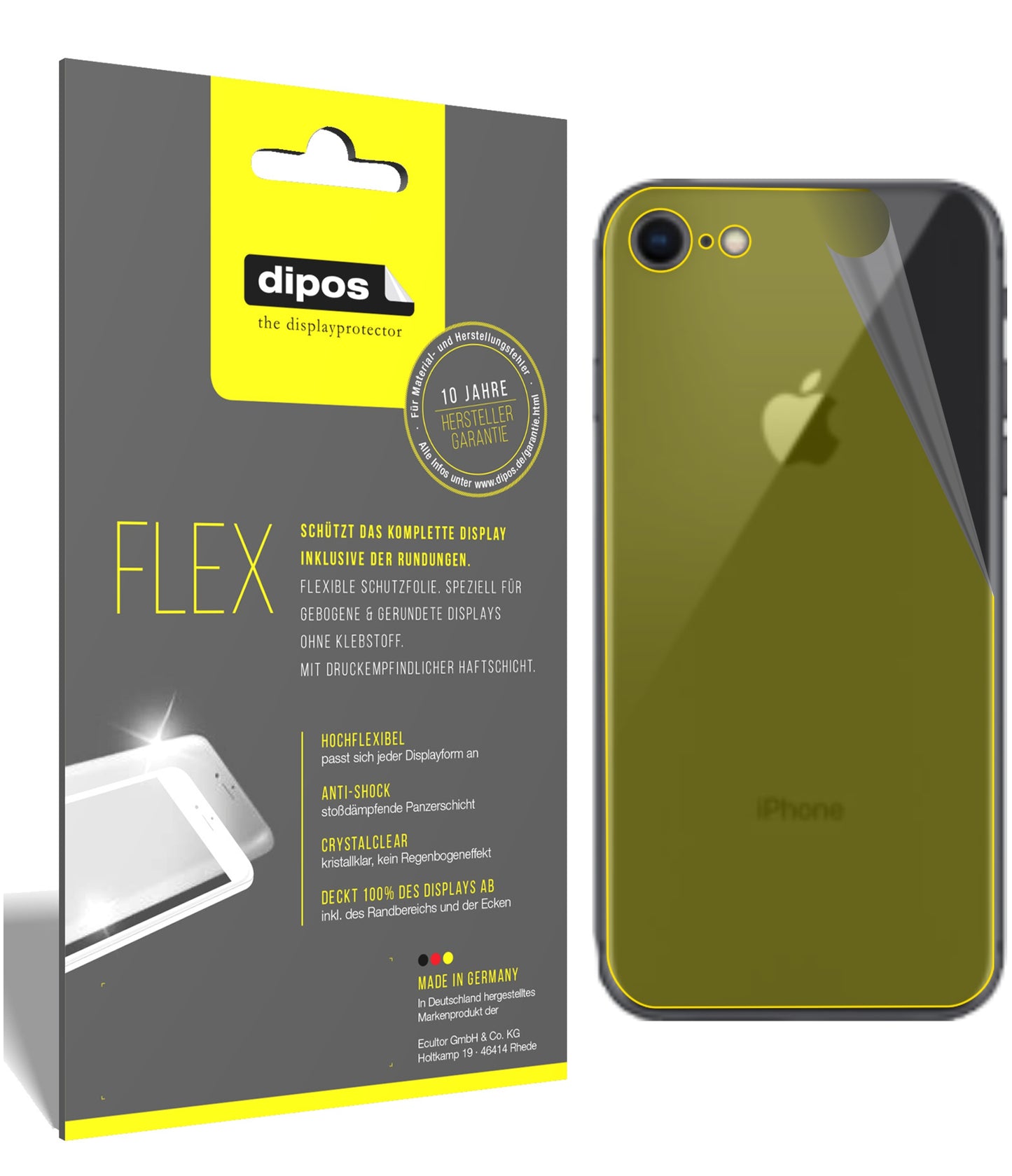 3D Full Cover Displayschutzfolie: Case-freundlicher Schutz mit perfekter Passform für dein Display.