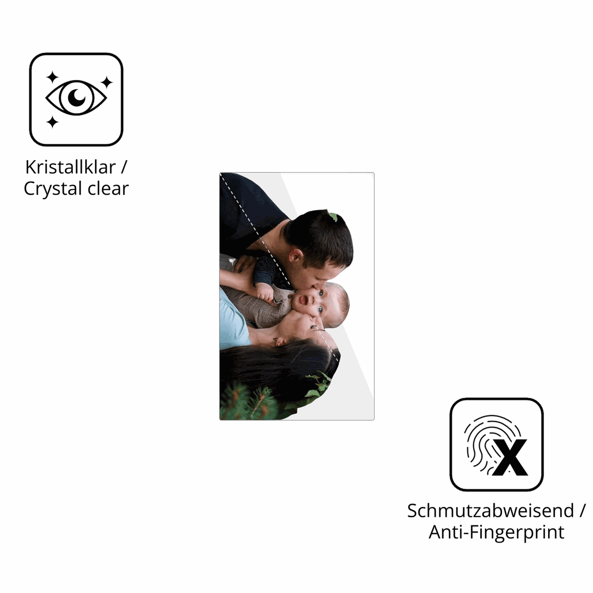 2x Screen Protector for ARZOPA 10.1 Zoll Digitaler Bilderrahmen Flexible Glass