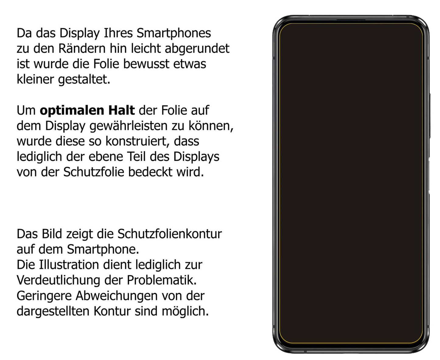 2x Screen Protector for Asus Zenfone 7 Pro Protection Anti Glare dipos