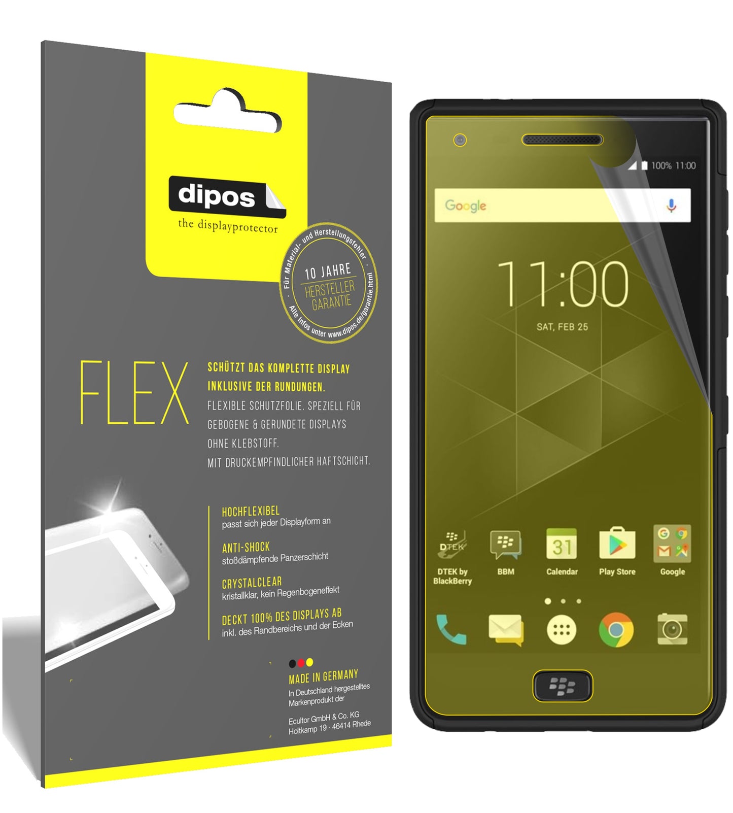 3D Full Cover Displayschutzfolie: Case-freundlicher Schutz mit perfekter Passform für dein Display.