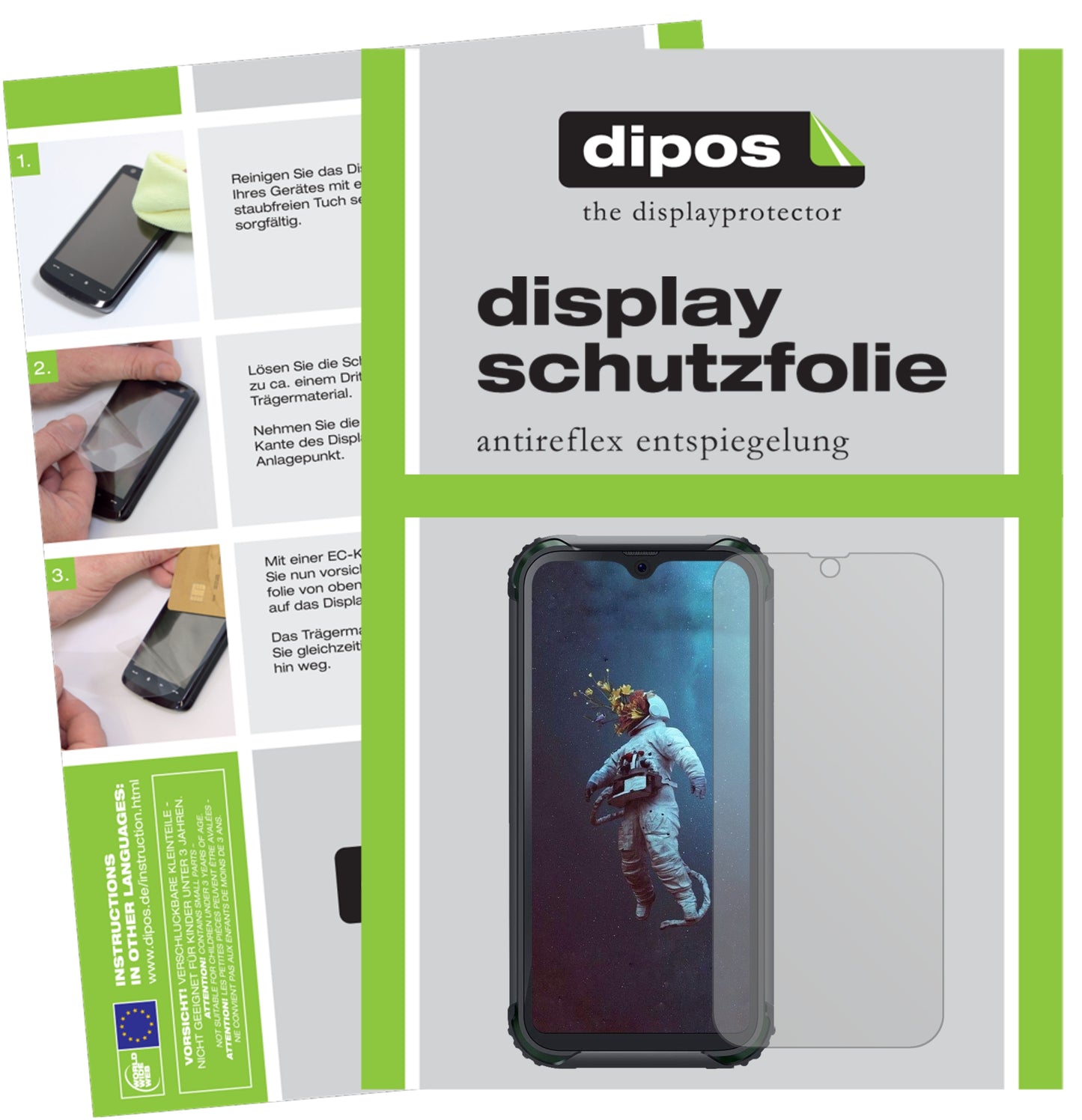 Mattes Panzerglas: Entspiegelte, dünne Folie, Fingerabdruckresistenz und Bildschirmschutz für Blackview-BV5900