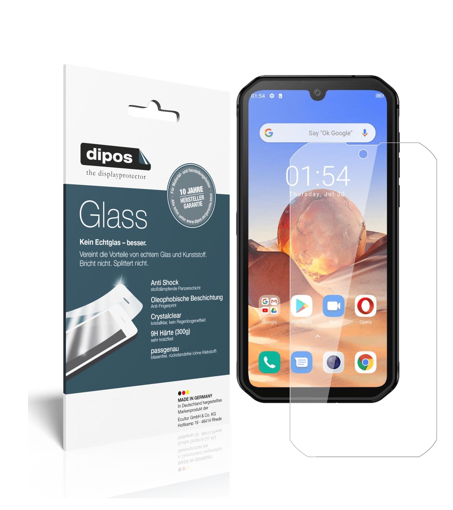 Perfekte Passform und ultimative Qualität: Unser 9H Panzerglas bietet Schutz für Blackview-BV9900 Pro