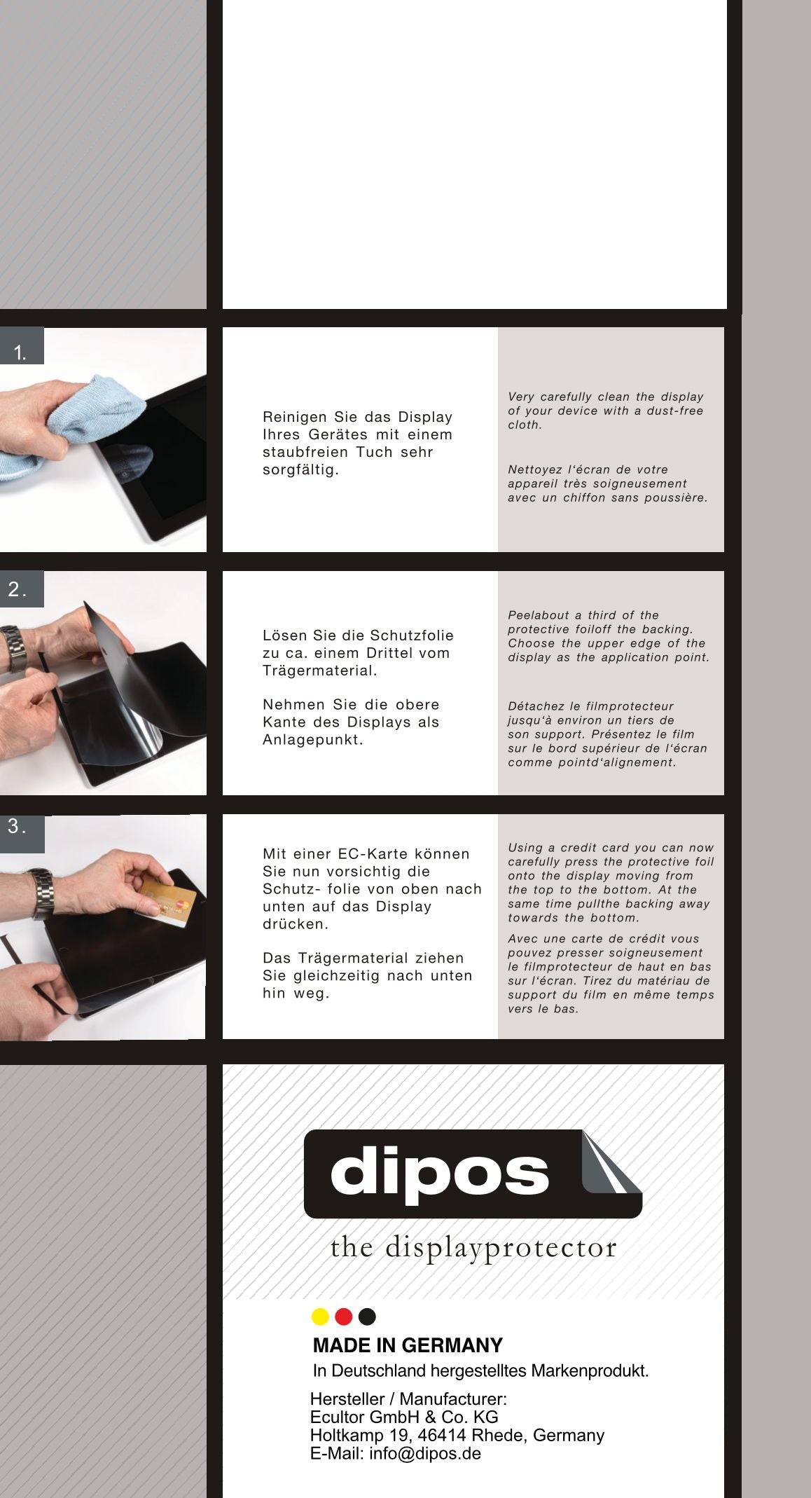 Blickschutzfolie für Huawei MatePad Pro 13.2 matt Schutzfolie Privacy